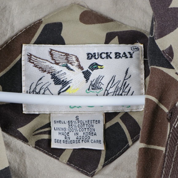 Vintage 80s Hooded Camouflage Hunting Jacket - Picture 7 of 11